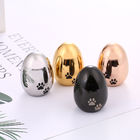 As urnas impermeáveis do animal de estimação Egg a forma Eco - prata amigável/preto/cor ouro de Rosa fornecedor
