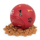 Bola do esforço do cão cor azul/vermelha, bola do petisco do cão Chewable para animais de estimação de formação fornecedor