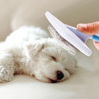 Fáceis impermeáveis Rotatable antiferrugem da ferramenta de Dematting da escova/cão de cabelo do animal de estimação limpam fornecedor