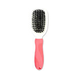 Forma personalizada elegante lateral dobro da escova de cabelo do animal de estimação azul/cor do rosa fornecedor