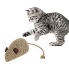 Do sisal interativo do brinquedo do gato do rato do tamanho bens laváveis materiais personalizados fornecedor
