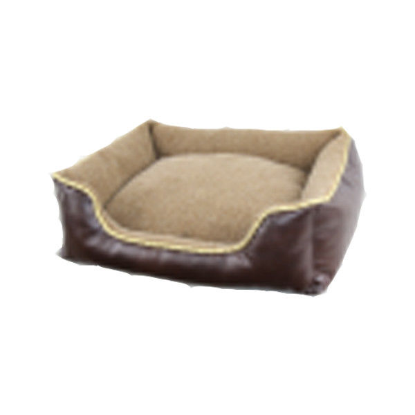 A cama grossa do antro do animal de estimação/camas originais do cão engrossou o material escovado da tela fornecedor