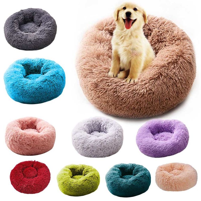Camas macias super dos anéis de espuma/confortável macio de acalmação da cama do cão para a grande casa do cão/gato fornecedor