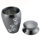 Torne mais pesado o material de aço inoxidável do tamanho 70 * 45 * 70mm das urnas do animal de estimação 235g para cães e gato fornecedor