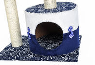 Velo coral confortável bom Breathability material do quadro de escalada do gato da tela fornecedor
