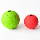 Persiga o diâmetro material 10 da esfera da borracha natural dos brinquedos do jogo do animal de estimação da bola/7.6cm fornecedor