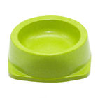 Bacia cerâmica personalizada do animal de estimação do tamanho, cor verde/alaranjada/bege da bacia dos alimentos para animais de estimação fornecedor