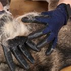 Luva da preparação do cabelo de cão/pente de borracha macio do removedor do cabelo animal de estimação dos gatos fornecedor